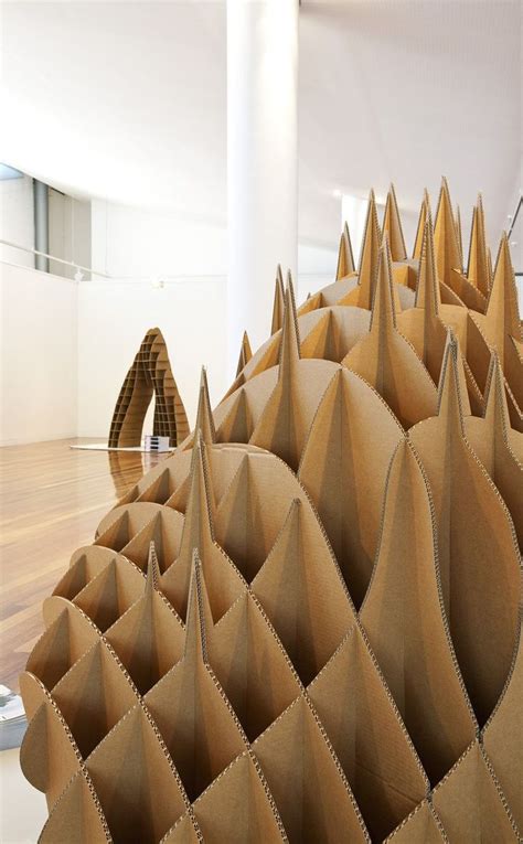 cardboard exhibition pods toby horrocks archocom cardboard