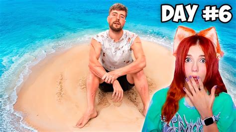 7 Дней Взаперти на Острове MrBeast Мистер Бист РЕАКЦИЯ - YouTube