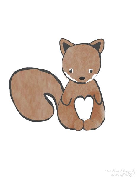 Forest animal printables – Artofit