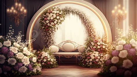 wedding flowers romantic background fresh flowers wedding room