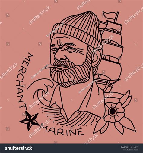 Sketch Your Old School Tattoo Stock Vector (Royalty Free) 2196135815 ...