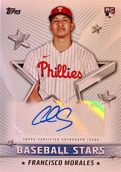 MLB Topps 2022 Baseball Update Single Card Francisco Morales BSA-FM
