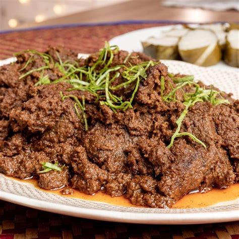 rendang tok daging resepi