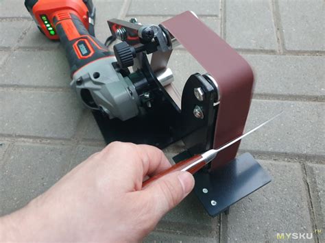 Ленточный гриндер для УШМ Drillpro Angle Grinder