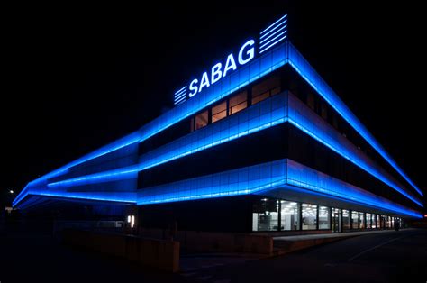 Sabag Biel Foto & Bild | architektur, architektur bei nacht, blau ...