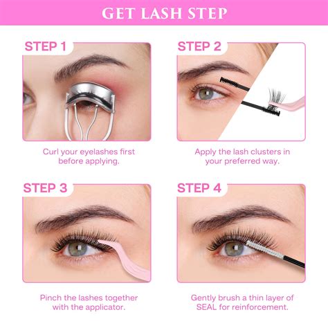 Gentle DIY Cluster Lashes