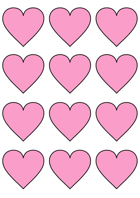 printable valentine's day heart 7