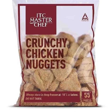 Brown ITC Master Chef Frozen Crunchy Chicken Nuggets at ₹ 350/packet in ...