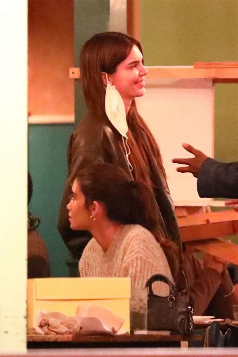 KENDALL JENNER Out for Dinner at Escuela Taqueria in Los Angeles 05/16