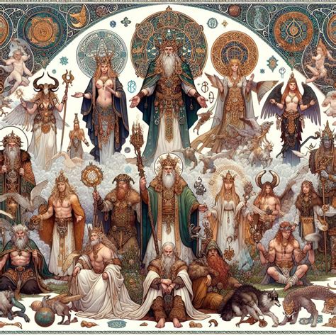german pagan gods ancient gods  goddesses  germanic mythology paganeo