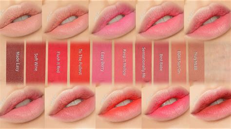 Maybelline Lip Tint Swatches | atelier-yuwa.ciao.jp