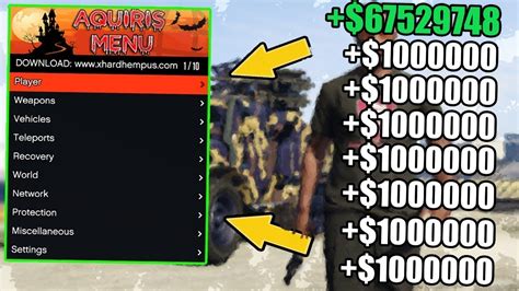 Cheat Mod Menu for GTA 5 ONLINE - YouTube