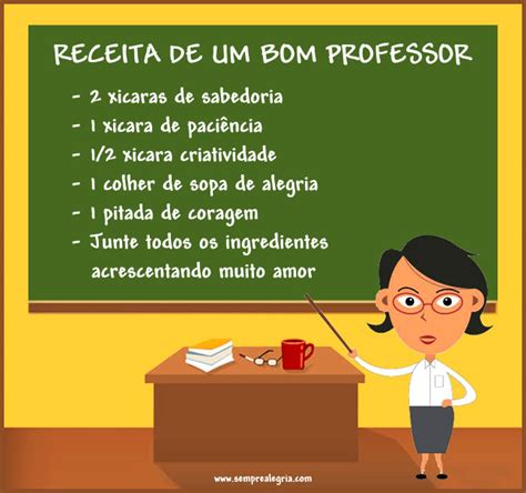 O Que É Um Bom Professor - Receitas do Bom Professor.