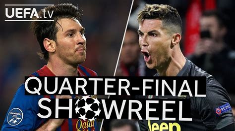 The best MESSI and RONALDO goals in the #UCL Quarter-finals!! - YouTube
