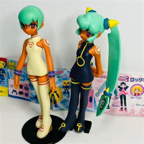 MegaMan Legends figure Rockman Dash Sera & Yuna Mini Figure Set Capcom