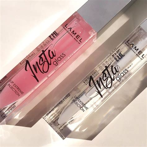 Блеск жидкое стекло для губ Lamel Lip Liquid Glass, тон 401 прозрачный ...