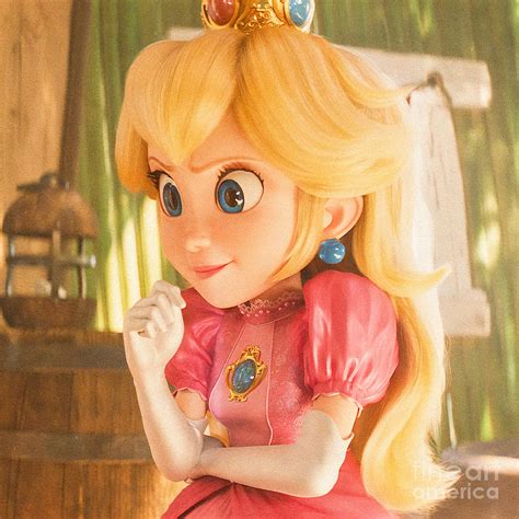 Princess Peach I Have Question Mario Bros 2 Painting by Nintendo - Fine ...