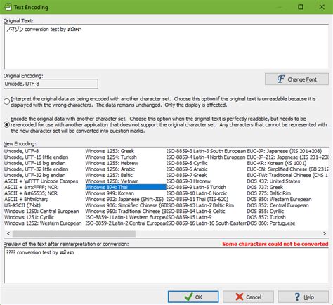 converttext encoding