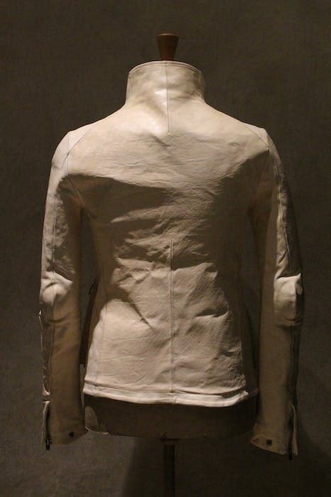Carol Christian Poell Titanium High Neck Leather Jacket | Grailed