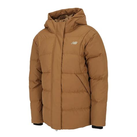 Kurtka New Balance WJ34315WOI damska, brązowa