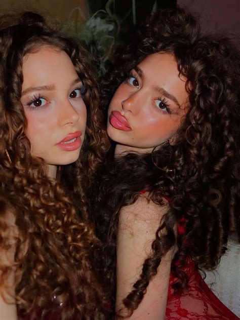 Sisters: 530 Kalogera sisters 🐆🍒 ideas to save today | curly hair