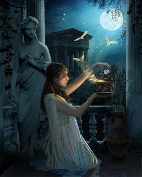. Fantasy World, Fantasy Art, Open Pandora, Pandora Myth, Cheap Pandora ...
