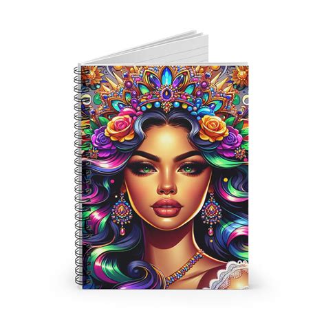 Latina Woman Notebook, Latina Queen, Latina Woman Gift, Gift for Her