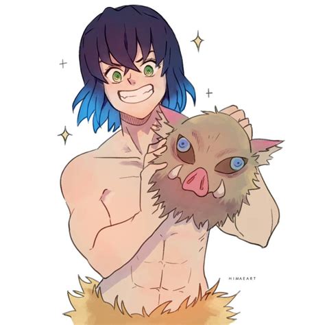 CM: Inosuke Hashibira by himaeart on DeviantArt | Personajes de anime ...