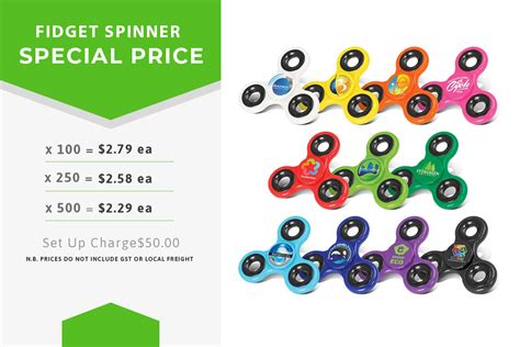 Branded Fidget Spinners - Get a FREE Quote Today!