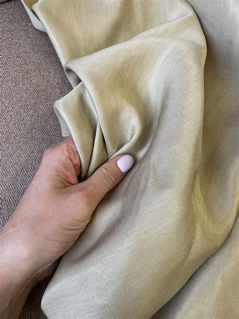 Ткань купра со льном. Артикул: KC28 - Fabrics organic