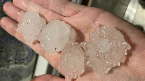 Hail in North Texas on Thursday, April 20, 2023 | wfaa.com