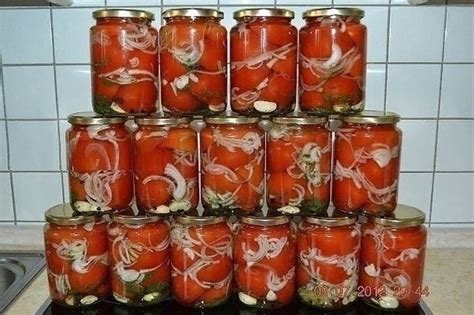 ПОМИДОРЫ В ЖЕЛЕ Ингредиенты: (на 1 пол-литровую банку) - Помидоры ...