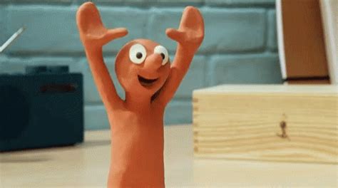 Morph Waving Happily GIF | GIFDB.com