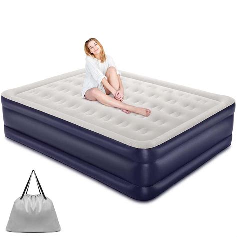 18 inch Twin Size Air Mattress with Built-in-Pump - Sports Supplies