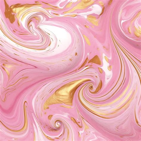 premium photo pink  gold marble swirl