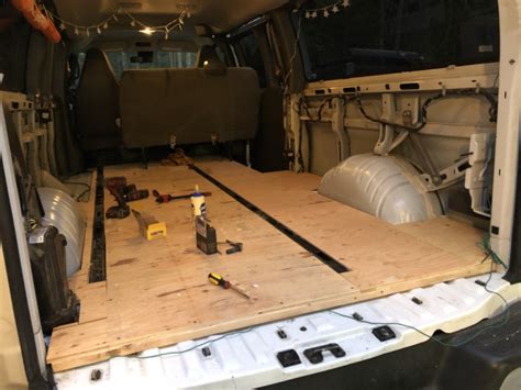 Adventure Van Build: Moving to the Inside – Taking The Fun Road