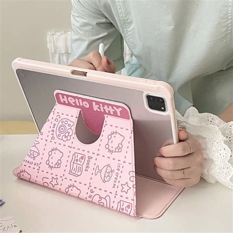 pink  kitty ipad case zicase