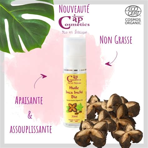 Huile d'Inca Inchi Bio - Cap Cosmetics