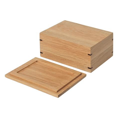 Ferm Living Bon butter box, natural oak | Finnish Design Shop UK