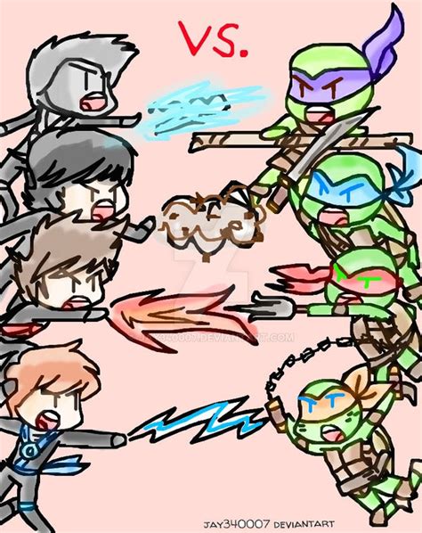 Ninjago vs. Tmnt by jay340007 on DeviantArt