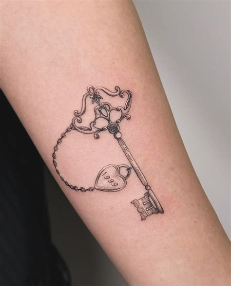 splendid vintage key tattoos  unlock  inspiration inked