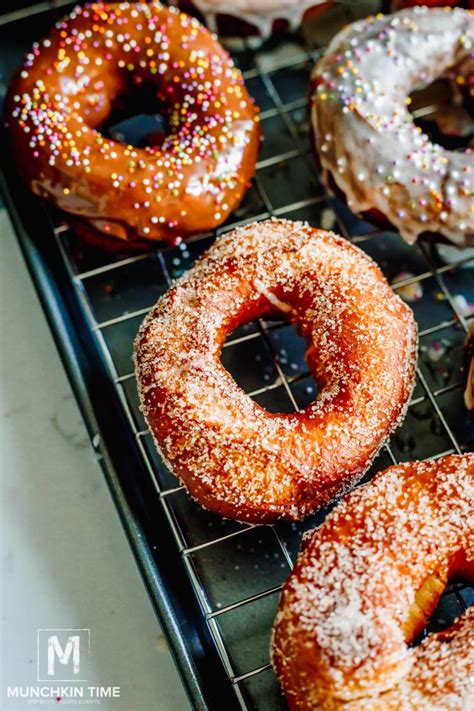 Easy Donut Recipe - Munchkin Time
