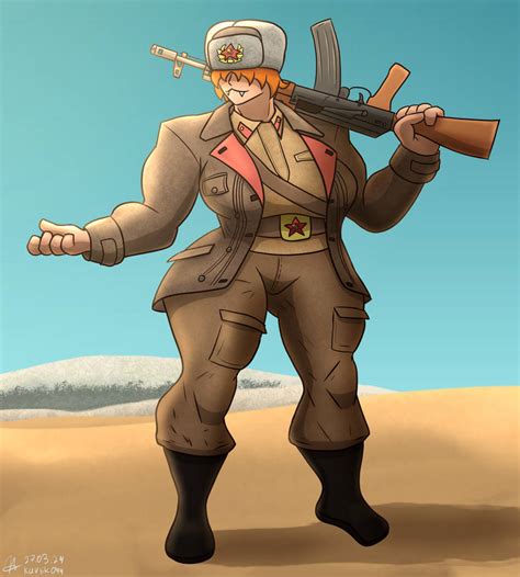 Comrade Gal as Ivan Dolvich from Jagged Alliance 3 by Karlik044 on ...