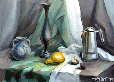 Серия живописных натюрмортов | Artisthall - Художественная мастерская ...