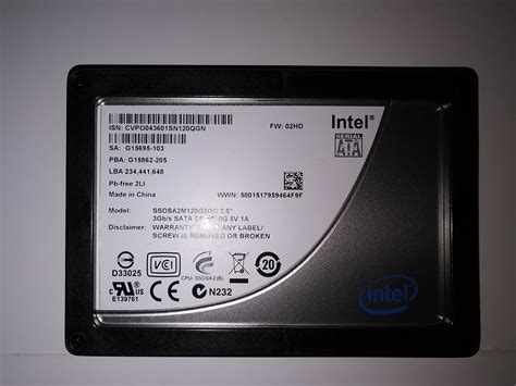 Intel SATA SSD 120GB 100TL | DonanımHaber Forum