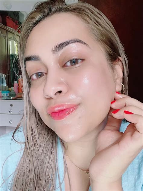 how I get my GLASS SKIN without any makeup | cosmetics | how I get my