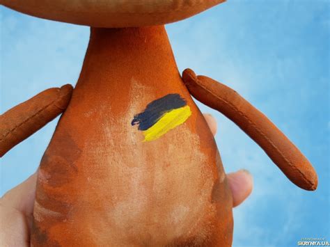 Купити Кіт руденький, Патріотичний кіт, щаслив | Skrynya.ua