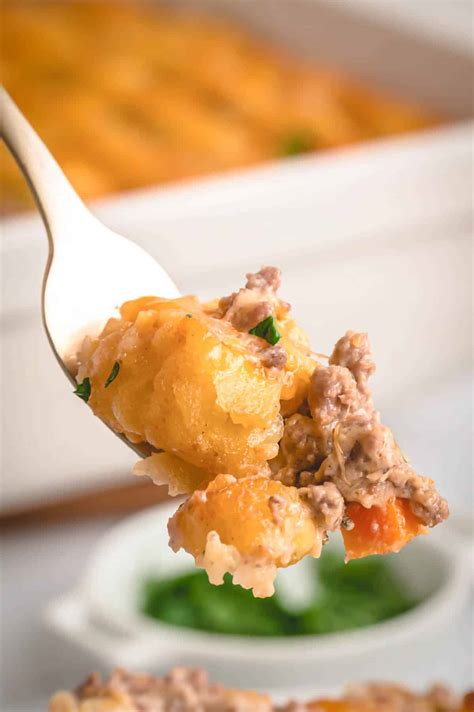 Easy Tater Tot Hot Dish Recipe - Busy Cooks