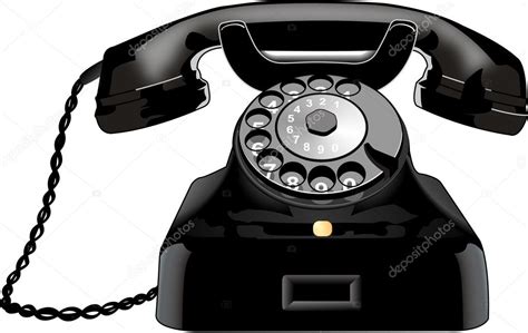 Telephon ⬇ Stock Photo, Image by © Hasnik #5218401