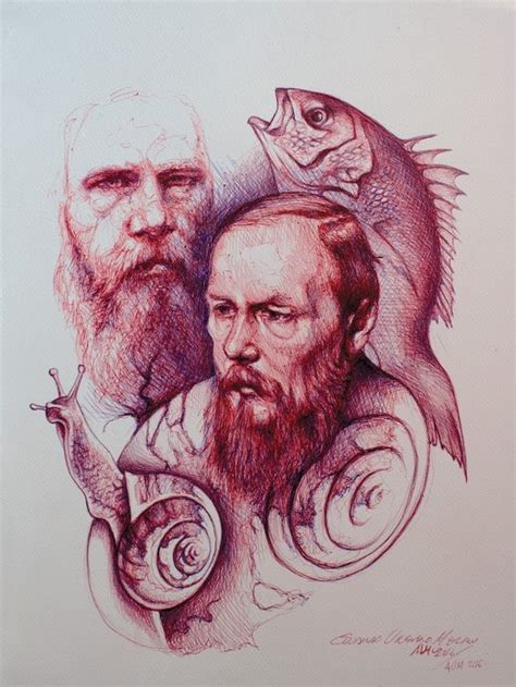 Dostoyevsky-HD-web | Dostoyevsky, Drawings, Ink